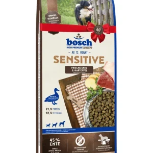 Bosch Sensitive Ente/Kartoffel 15 Kilogramm Hundetrockenfutter Abverkauf